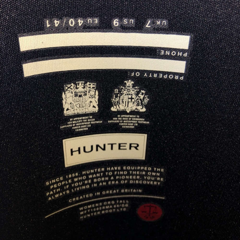 Hunter Rain Boots